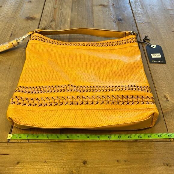 Moda Luxe Mustard Columbia Bag NWT